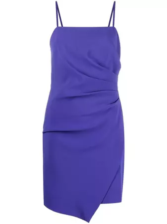 PINKO Ruched Sleeveless Mini Dress - Farfetch