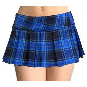 ladies blue plaid tutu - to wear over the leggings and overalls, of course