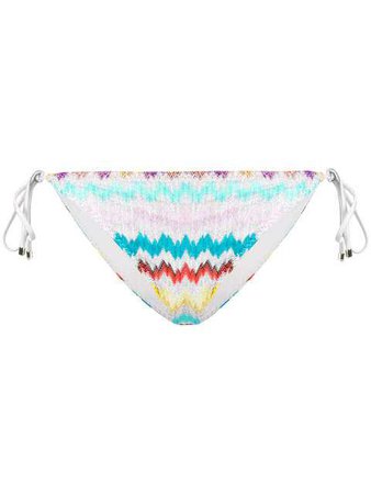 Missoni Mare Striped Side Tie Bikini Bottoms $225 - Buy Online SS18 - Quick Shipping, Price