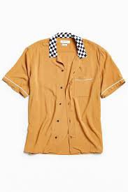 urban outfitters bowling shirt checkered - Google Search