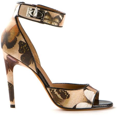 givenchy butterfly print shoes