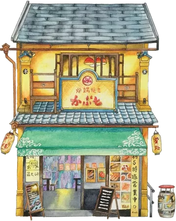 japan japanese house japanese food sticker by @sylvina3