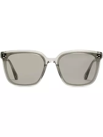 Gentle Monster transparent-rectangle-frame Sunglasses - Farfetch