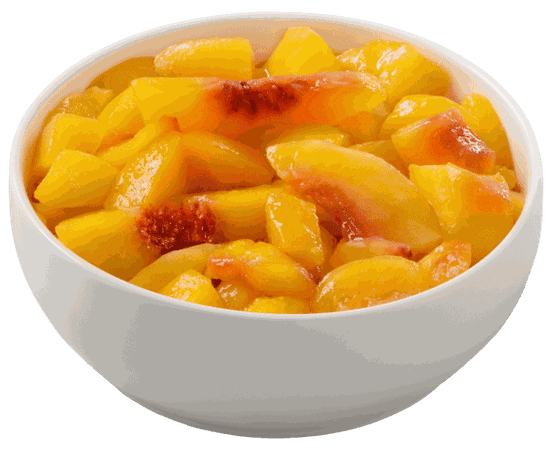 Sliced Peaches