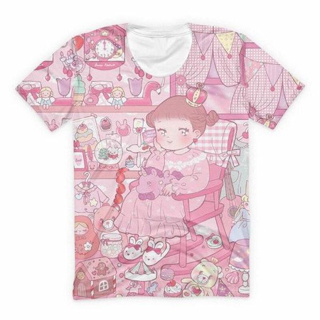 Toy Room Princess Tee T-shirt Fairy Kei Harajuku | Kawaii Babe