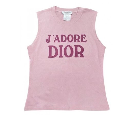 pink Dior top