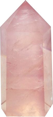 Rose Quartz Healing Crystal Wand Pointed & Faceted Prism Bar for Reiki Chakra Meditation Therapy Deco : Amazon.ca: Home