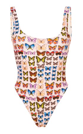 versace butterfly swimsuit