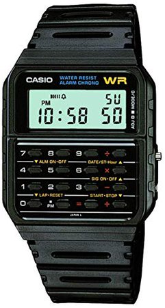 Casio Men's Vintage CA53W-1 Calculator Watch ($18.71)