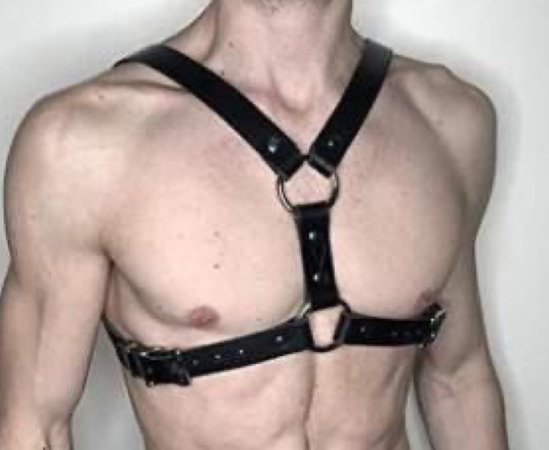 black harness men harness punk accessories alternative accessories
