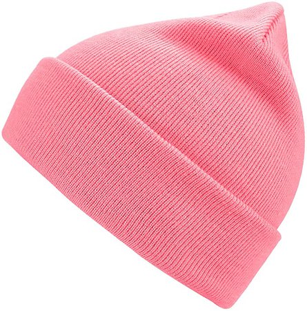 Beanie Hat for Women and Men - Winter Warm Knit Hats Unisex Plain Thick Skull Cap (Pink) at Amazon Women’s Clothing store