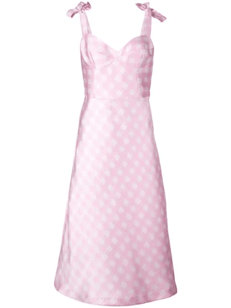 CYNTHIA ROWLEY  Easton Gingham Midi Dress