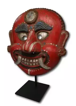 nepal festive masks - Google Search