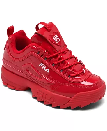 Fila Women's Disruptor II Heart Premium Casual Athletic Sneakers from Finish Line & Reviews - Finish Line Women's Shoes - Shoes - Macy's