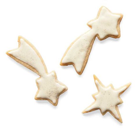 shooting star cookies