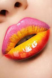 pink and yellow lipstick - Google Search