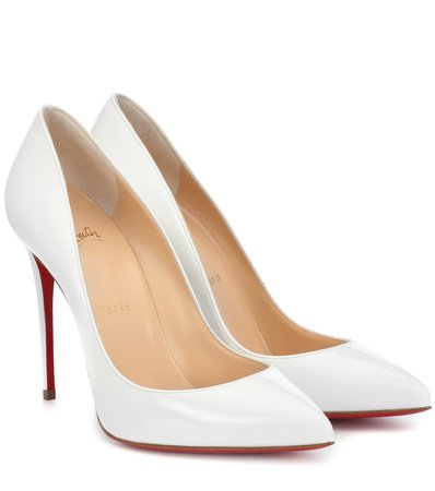 Pigalle Follies Patent Leather Pumps - Christian Louboutin | mytheresa