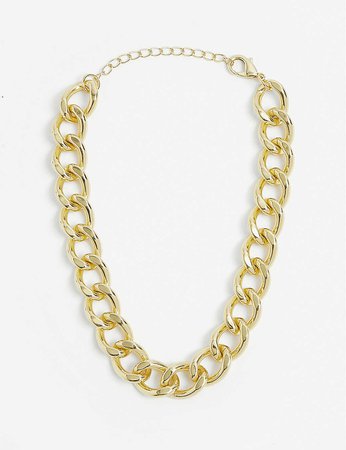 79HOUR - 14ct gold-plated brass choker necklace | Selfridges.com