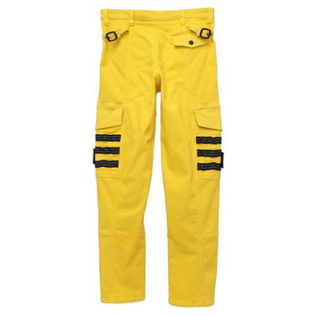 PLACES+FACES x GUESS JEANS U.S.A. PF CARGO TECHNICAL PANT / B249 : GOLD RUSH YELLOW
