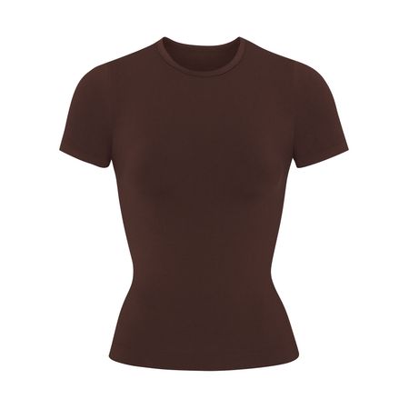 Soft Smoothing T-Shirt - Cocoa | SKIMS