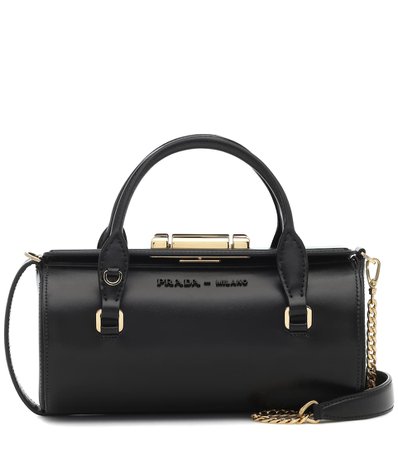 Sybille Leather Shoulder Bag | Prada - mytheresa.com