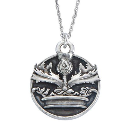 OUTLANDER Crowned Thistle Necklace – RockLove Jewelry