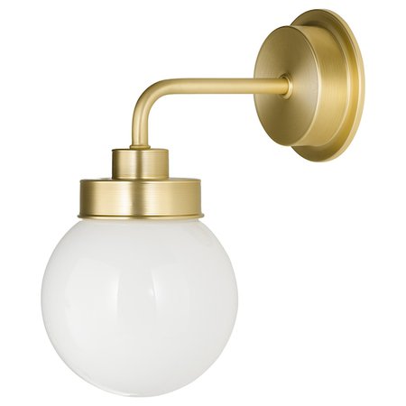FRIHULT Wall lamp - brass color - IKEA