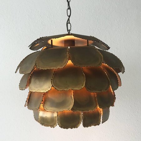 Gorgeous Mid Century Modern Pendant Lamp Hanging Light | Etsy