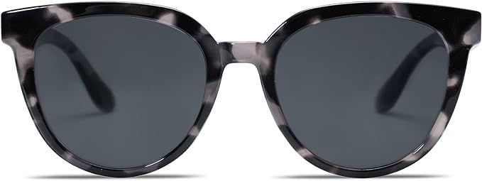 Amazon.com: SOJOS Round Polarized Sunglasses for Women Fashion Trendy Style UV Protection Lens Sunnies Sunglasses SJ2175 with Grey Tortoise Frame/Grey Lens : Clothing, Shoes & Jewelry