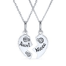 aunt and niece necklaces