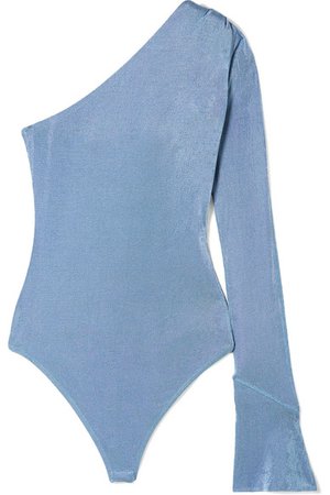 Alix | Elridge one-shoulder stretch-jersey thong bodysuit | NET-A-PORTER.COM