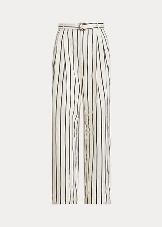 Belted Satin Pant | Ralph Lauren