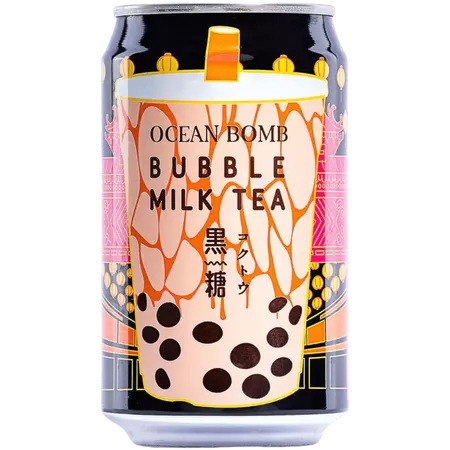 Ocean Bomb Brown Sugar Bubble Milk Tea Drink