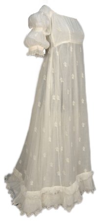 muslin gown (ca. 1799 - 1810)
