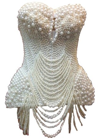 Pearl Embellished Corset