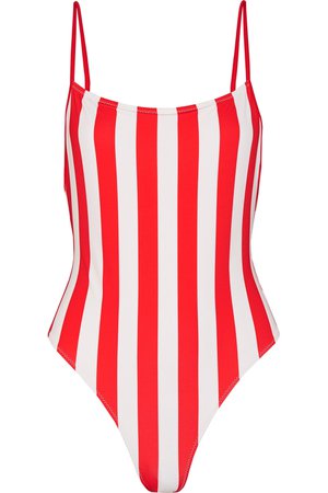 Solid & Striped | The Chelsea striped swimsuit | NET-A-PORTER.COM