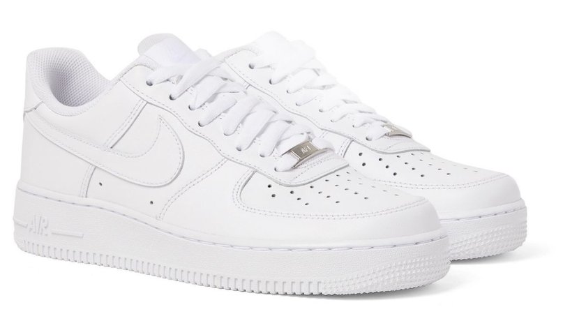 low White Air Force ones sneakers