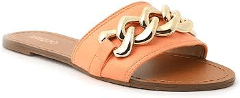 orange sandal
