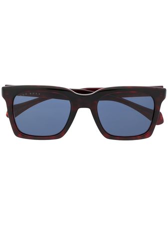 Shop BOSS square frame sunglasses with Express Delivery - FARFETCH