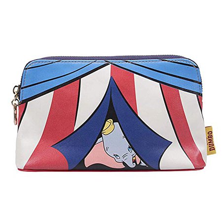 Amazon.com : Genuine Disney Dumbo Circus Make Up Bag Cosmetic Beauty Toiletry Purse : Clothing