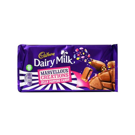 Cadbury Dairy Milk Marvellous Creations Jelly Popping Candy 180gr | NGT