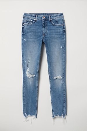 Skinny High Ankle Jeans - Denim blue - Ladies | H&M GB