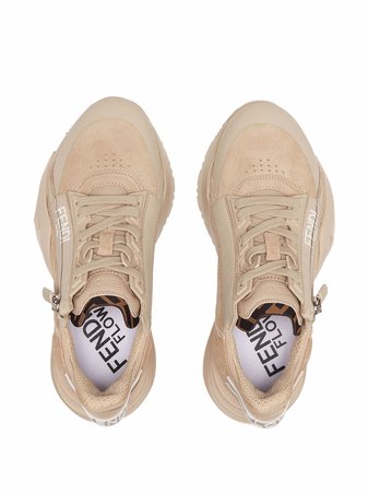 Fendi logo-print lace-up Sneakers - Farfetch