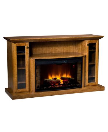 Brookston TV Stand with Space Heater (680) - Amish Direct Furniture