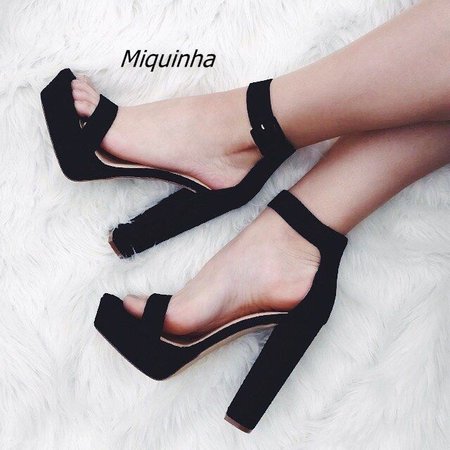 Chic-Black-Buckle-Style-Block-Heel-Platform-Sandals-Pretty-Black-Suede-Open-Toe-Chunky-Heel-Dress.jpg_640x640.jpg (640×640)