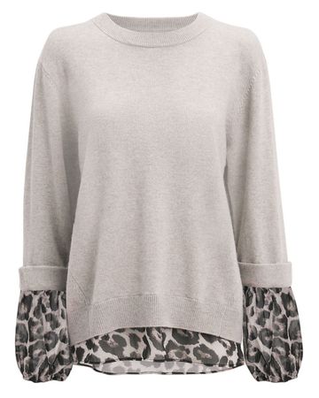 Leopard Layered Sweater