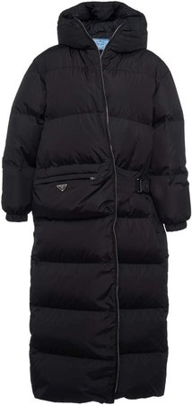Hooded Quilted Shell Down Coat