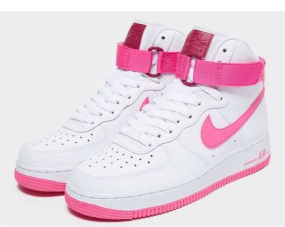 Pink Nike Air Forces