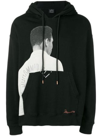 Marcelo Burlon County Of Milan Marcelo Burlon County of Milan x Muhammad Ali print hoodie $313 - Shop SS19 Online - Fast Delivery, Price