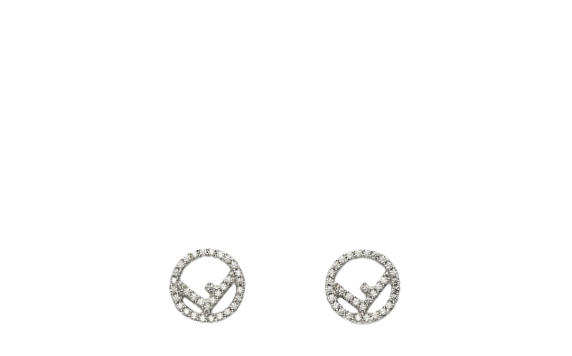 fendi diamond earrings
